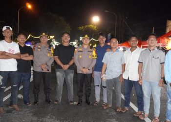 Kapolres Bengkalis Pastikan Keamanan Car Free Night Kondusif
