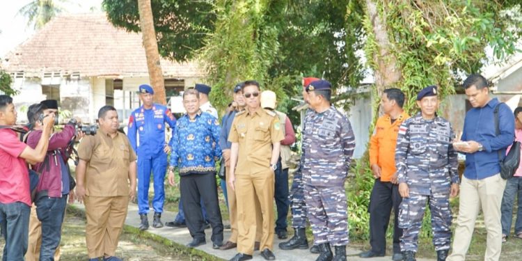 Penyerahan Pengelolaan Pulau Jemur dari Lanal Tanjung Balai ke Lanal Dumai Disaksikan Bupati Rohil