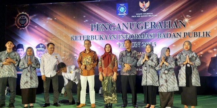 Transparansi Terwujud: KI Babel Anugerahi Badan Publik Yang Berkomitmen