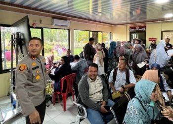 Pemohon SKCK Membludak, Polres Bengkalis Tambahkan Personel dan Pelayanan 