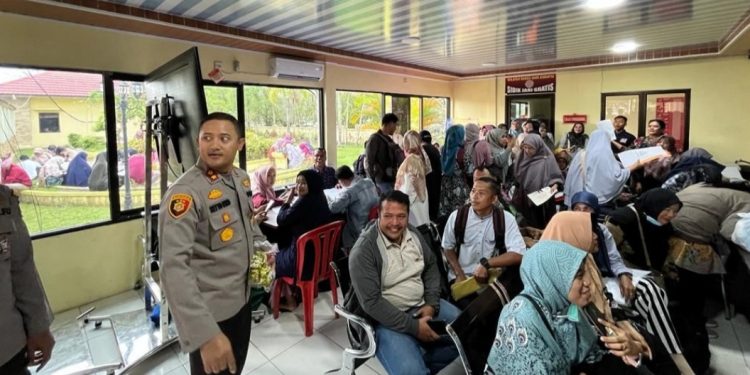 Pemohon SKCK Membludak, Polres Bengkalis Tambahkan Personel dan Pelayanan