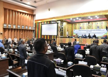 DPRD Pekanbaru Gelar Paripurna Pandangan Umum Fraksi DPRD Pekanbaru Terkait APBD 2024