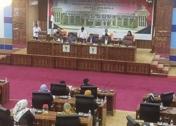 Awal Tahun DPRD Rohil Persidangqn Bahas Anggaran Belanja Tahun 2025 