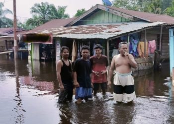 Bustan Har: Berharap Segera Bantuan Pemda Rohil Terhadap Warga Korban Banjir