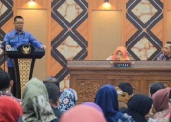 Sekdako Pekanbaru Sosialisasi Program Ketaspenan Taspen Jaminan Hari Tua