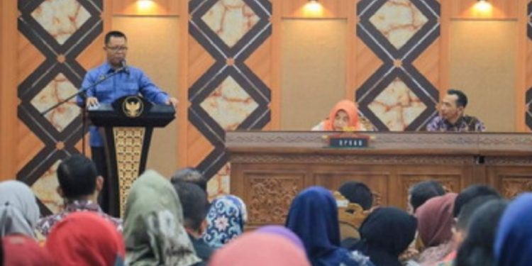 Sekdako Pekanbaru Sosialisasi Program Ketaspenan Taspen Jaminan Hari Tua