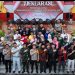 Wujudkan Pemilu Damai Polres Bengkalis Gelar Pawai Tertib Lalu Lintas