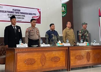 1798 Pengawas TPS di Bengkalis Dilantik, Usman: Pengawas TPS Ujung Tombak Pengawas Pemilu di TPS