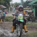 Kapolres Bengkalis Cek TPS Rawan Banjir Dengan Sepeda Motor