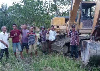 Masyarakat Pekaitan Ucapkan Terima Kasih Pada Bupati Rohil 
