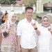 Bupati Rohil Ajak Anggota Dewan Terpilih Bersama Bangun Rohil Saat Nyoblos di Sintong Bakti