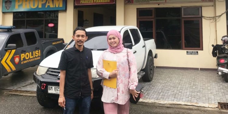 Diduga Tebarkan Fitnah, Y Dilaporkan ke Polresta Pekanbaru
