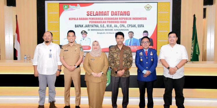 Bupati sambut kedatangan BPK RI Perwakilan Riau