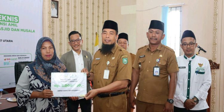 Diwakili Aspem Andris Wasono Ikuti UPZ Mesjid dan Musholla Rupat