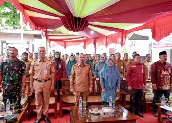 Foto: Wabup Bagus Santoso kala membuka Gebyar Audit Stunting di Kabupaten Bengkalis