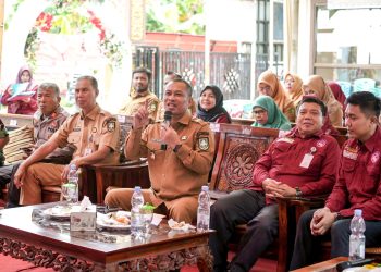 Foto: Wabup Bagus Santoso Kala Berdialog Bersama Kepala BKKBN RI Secara Virtual