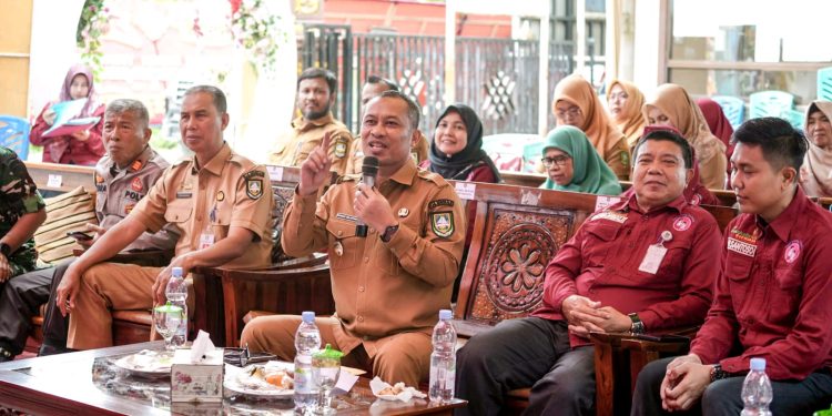 Foto: Wabup Bagus Santoso Kala Berdialog Bersama Kepala BKKBN RI Secara Virtual