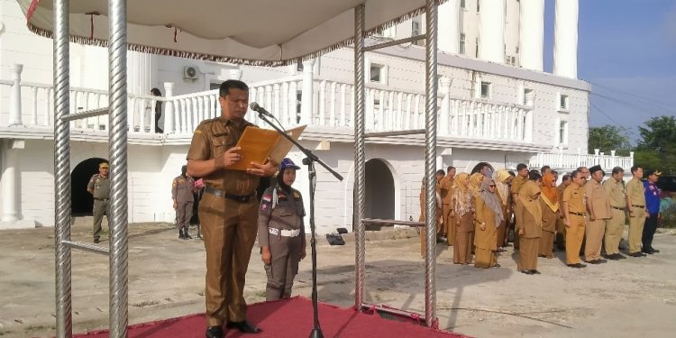 Budi Syahrial: Apel Bersama Awak Maret, Bentuk Disiplin Terendah Bagi ASN