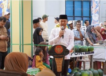 Pasar Ramadhan 1445 H Bagansiapiapi Secara Resmi Dibuka Bupati Rohil 