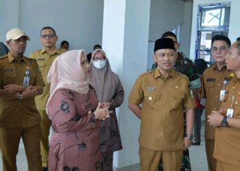 Bupati Kasmarni Tinjau RSUD Rupat Utara