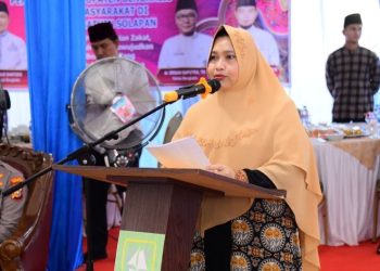 Bupati Kasmarni Hadiri Safari Ramadhan di Bathin Solapan