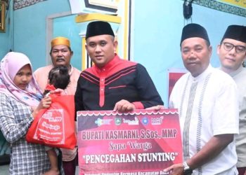 Hari Ketujuh Puasa, Camat Bukit Batu Gelar Safari Ramadhan Beserta Staf Jajaran