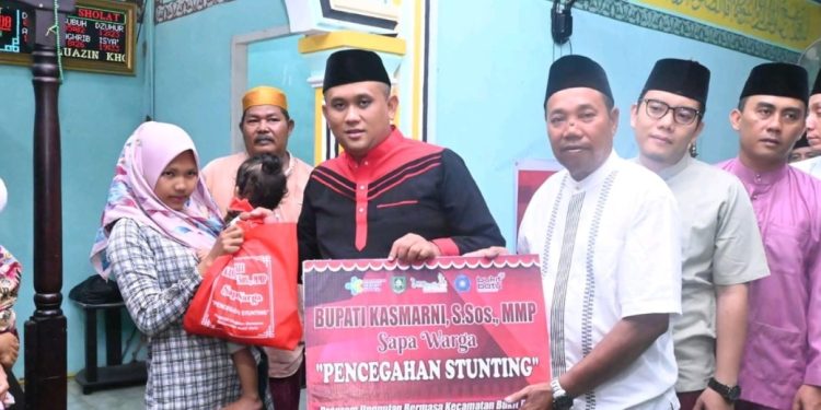 Hari Ketujuh Puasa, Camat Bukit Batu Gelar Safari Ramadhan Beserta Staf Jajaran