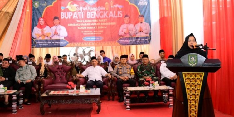 Bupati Kasmarni Laksanakan Safari Ramadhan Ke Tiga di Mandau