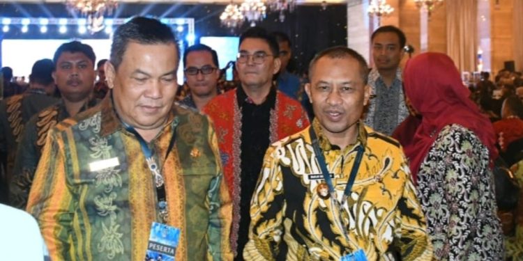 Wabup H Bagus Santoso Ikuti Rakornas di OKN Dengan Tema Kolaborasi