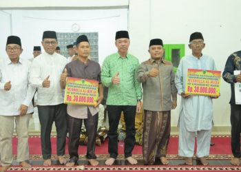 Bupati Rohil Safari Ramadhan ke Kecamatan Pekaitan
