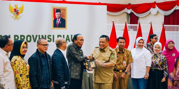 Komitmen Pengembangan Infrastruktur di Provinsi Riau, Sekda Kota Dumai Dukung Sinergi Banggar DPR RI