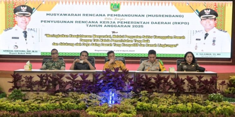 Ketua DPRD Rohil Maston Hadiri Musrenbang Penyusunan RKPD Tahun 2025