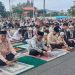 Jama’ah Membludak Shalat Id 1445 H di Halaman Kantor Gubernur Sumbar
