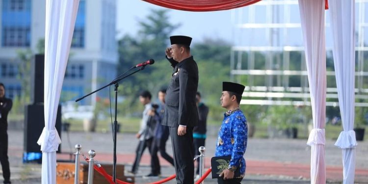 Pemko Pekanbaru Gelar Upacara Peringatan Hari Otonomi Daerah ke-28