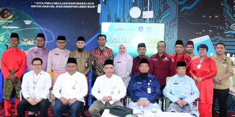 Pemda Melalui DPMD Jalin Kerjasama Dengan PT BRK Syariah