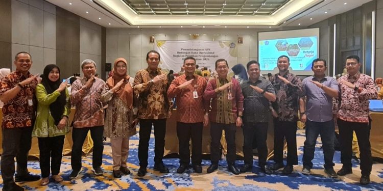 Pemda Bengkalis Melalui Disbun Melakukan Penandatangan SPK DOK