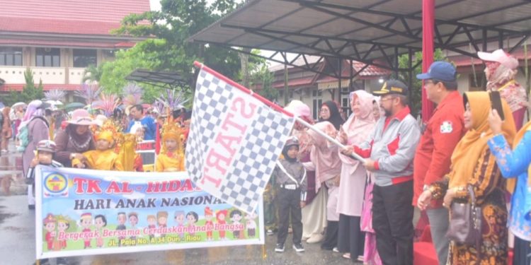 Diwakili Staf Ahli H Bustamy Lepaskan Pawai HAN Tahun 2024