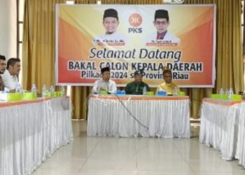 Edy Natar Antar Formulir Balon Gubri ke PKS, Syofyan Siroj Ambil Formulir Balon Wagubri 