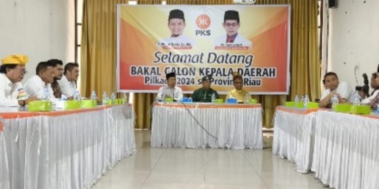 Edy Natar Antar Formulir Balon Gubri ke PKS, Syofyan Siroj Ambil Formulir Balon Wagubri