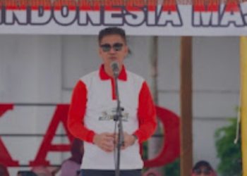 Peserta Pawai Karnaval Hut RI ke 78 Dilepas Bupati Rohil