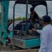 DLH Rohil Rutin Normalisasi Parit dan Sungai Saat Musim Hujan 