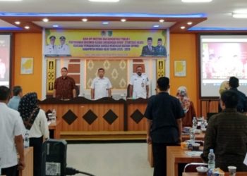 DLH Rohil Laksanakan Kick Off dan Konsultasi Publik l KLHS RPJMD 2025-2029