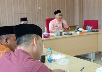 Rapat Persiapan Keberangkatan CJH Rohil 2024 Dipimpin Asisten I Bidang Kesra 