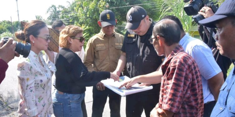 Rencana Pembangunan Jembatan, Wakil Bupati dan Kadis PUPR Dampingi Investor Cina