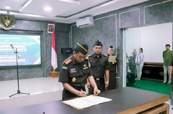 Dua Kasi di Kejaksaan Negeri Bengkalis Resmi Berganti. Hengki F Munte Jabat Kasi Pidsus