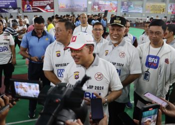 HUT Bhayangkara ke 78, Polda Sumatera Barat Gelar Kejuaraan Bulu Tangkis Kapolda Cup 2024