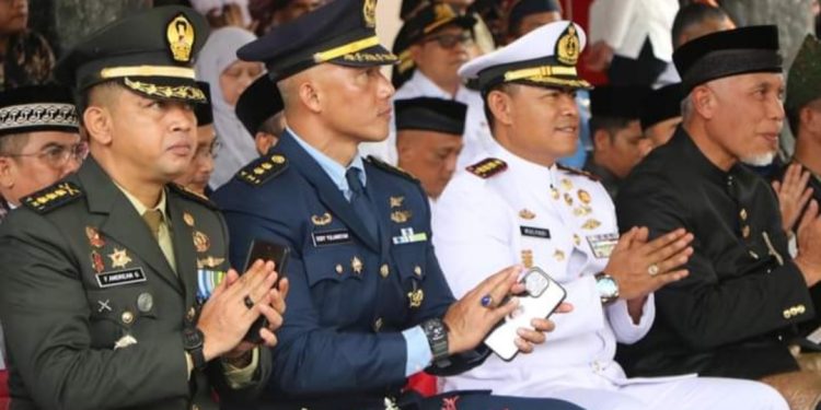 Lanud Sultan Syahrir Padang Ikuti Upacara Hari Lahir Pancasila 2024