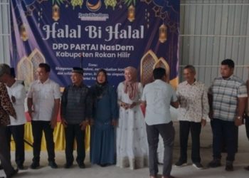 DPD Partai Nasdem Rohil Gelar Halal Bihalal