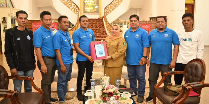 Forum Wartawan RPG Audiensi Bersama Bupati Bengkalis