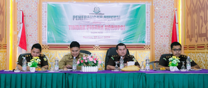 Kejaksaan Negeri Bengkalis Lakukan Penerangan Hukum di Kecamatan Bantan